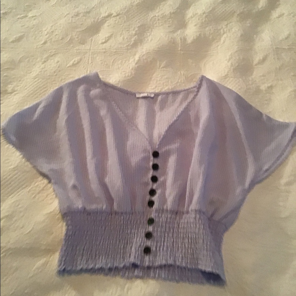Stripped crop top